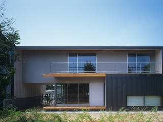 南庭の家 / House in Kobe, 杉山圭一建築設計事務所 杉山圭一建築設計事務所 Casas de madera