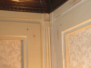Boiserie su misura, Falegnameria su misura Falegnameria su misura Living roomAccessories & decoration Wood White