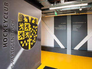 Interieur tribune Hockeyclub Den Bosch, DWB2C DWB2C Commercial spaces