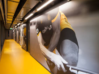 Interieur tribune Hockeyclub Den Bosch, DWB2C DWB2C Commercial spaces