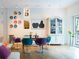 Mia House, Arabella Rocca Architettura e Design Arabella Rocca Architettura e Design Modern Dining Room