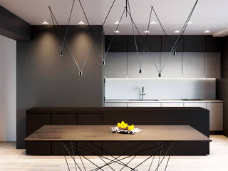 Casa V, Arabella Rocca Architettura e Design Arabella Rocca Architettura e Design Modern Dining Room