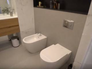 Ванная в современном стиле, "Комфорт Дизайн" 'Комфорт Дизайн' Scandinavian style bathroom Wood Wood effect