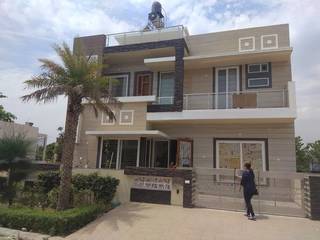 Villa in New Chandigarh Near Eco City Kapilaz Space Planners & Interior Designer Villas Beige