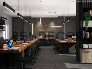 OF1722 Industrial Office Interior Design & Construction/ Bel Decor, Bel Decor Bel Decor