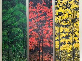 Pick “Seasons” Contemporary Painting from Indian Art Ideas!, Indian Art Ideas Indian Art Ideas ІлюстраціїКартини та картини