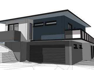 Knysna house, A4AC Architects A4AC Architects Detached home اینٹوں