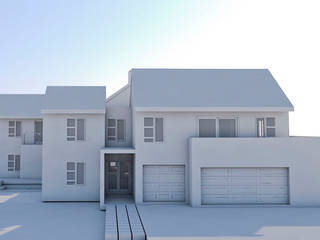 Copperleaf Estate - White Model 3D, LINE Creative Interiors LINE Creative Interiors