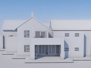 Copperleaf Estate - White Model 3D, LINE Creative Interiors LINE Creative Interiors