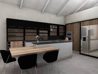 Kitchen Design - The Aloes Estate #003, LINE Creative Interiors LINE Creative Interiors