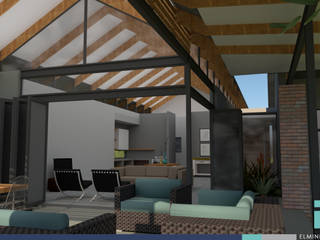 HOUSE 1758, ENDesigns Architectural Studio ENDesigns Architectural Studio Modern living room