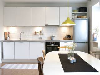 So geht skandinavisch Wohnen - Innenarchitektin zeigt ihren Stil, Baltic Design Shop Baltic Design Shop Cocinas de estilo escandinavo Madera Blanco