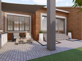 Patio Design - House Le Roux, LINE Creative Interiors LINE Creative Interiors