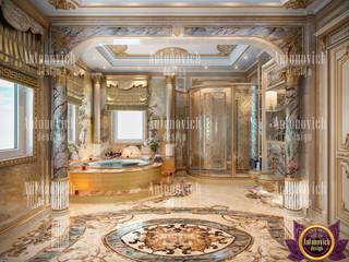 ​Interior Design Dubai UAE by Katrina Antonovich, Luxury Antonovich Design Luxury Antonovich Design Classic style bathroom