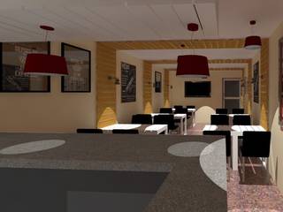 Diseño para Cafe, Arquigroup Arquigroup Дома в стиле модерн Дерево Эффект древесины