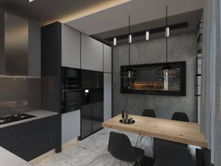 Fahrettin Özün Villa, Adalya İç Mimarlık Adalya İç Mimarlık Minimalist kitchen