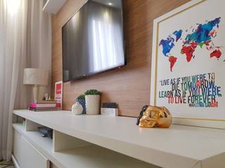 Apartamento Jovem Casal, Alline Távora Arquitetura Alline Távora Arquitetura