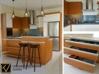 Modern Modular Kitchen, Kat Interior and Design Kat Interior and Design Nhà bếp phong cách hiện đại