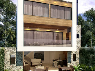 Casa WGJ, Paulo Stocco Arquiteto Paulo Stocco Arquiteto 모던스타일 주택