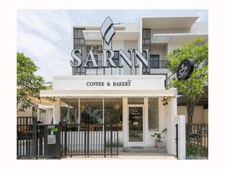 Sarnn​Showroom, INNHOMEDESIGNSTUDIO INNHOMEDESIGNSTUDIO İç bahçe Sentetik Kahverengi