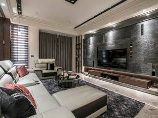 豪邸-京藏, SING萬寶隆空間設計 SING萬寶隆空間設計 Living room