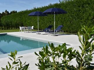 Piscina in campagna , Basketliving - Outdoor d'eccellenza Basketliving - Outdoor d'eccellenza 모던스타일 수영장