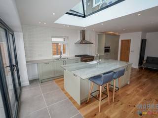 Rear Extension & Loft Conversion With Full House Refurb In West London, The Market Design & Build The Market Design & Build Modern Kitchen