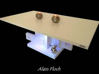 Table de salon design OFELINE 20 LED sans fil, VPA DESIGN VPA DESIGN Salon moderne MDF