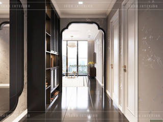 XU HƯỚNG ĐÔNG DƯƠNG ẤN TƯỢNG - Thiết kế căn hộ Vinhomes Golden River, ICON INTERIOR ICON INTERIOR Asian style doors