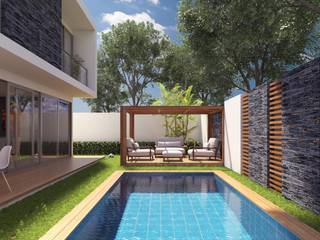 homify Garden Pool Concrete