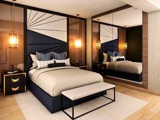 Proyecto WA, Luis Escobar Interiorismo Luis Escobar Interiorismo Moderne Schlafzimmer