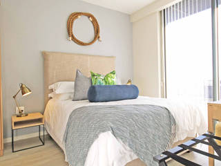 Cape Town Apartment, Principia Design Principia Design Eclectic style bedroom
