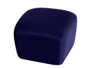 Ceramics handles - Cube - colour cobalt glossy glaze- door knob - drawer pull, Viola Ceramics Studio Viola Ceramics Studio Other spaces Ceramic Blue