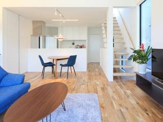OYM House (minimal house), artect design - アルテクト デザイン artect design - アルテクト デザイン Living room