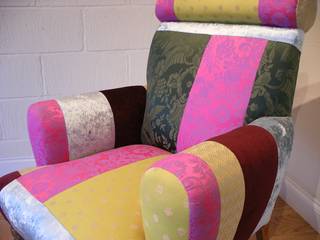 Funky Victorian Armchair, Standrin Standrin LivingsSofás y sillones Madera maciza Multicolor