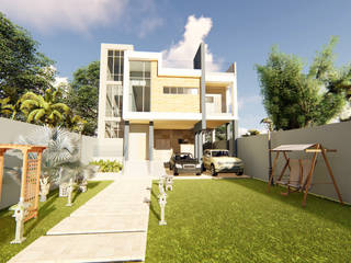 Residential Building, Sindac Architectural Design and Consultancy Sindac Architectural Design and Consultancy