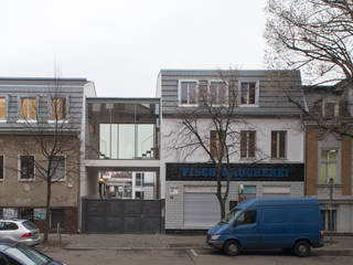 Aufstockung Ateliergebäude Berlin Weissensee, sopha Fietzek von Dreusche Partnerschaft GmbB sopha Fietzek von Dreusche Partnerschaft GmbB Moderne Häuser