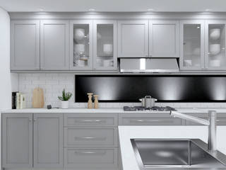 Homify, Cocina moderna en Sudáfrica, Rossi Design - Architetto e Designer Rossi Design - Architetto e Designer Cocinas equipadas Madera Acabado en madera