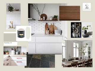 Moderne keuken in een klassiek interieur, Studio Room by Room Studio Room by Room