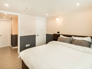 부천 약대동 두산트레지움 35PY, 봄디자인 봄디자인 Dormitorios de estilo moderno