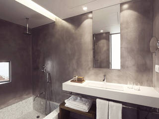 Hotel Memmo Alfama, Padimat Design+Technic Padimat Design+Technic Minimalist Banyo