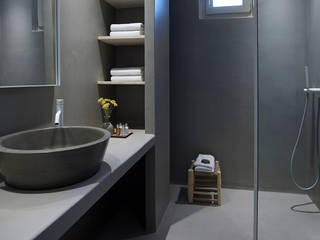 Seascape Suites Santorini, Padimat Design+Technic Padimat Design+Technic Minimalist style bathrooms