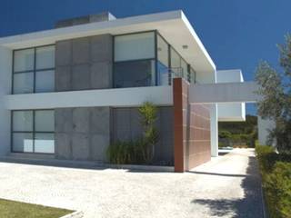 Moradia Unifamiliar-Póvoa-Alcobaça, PRX Gabinete de Arquitectura, Lda PRX Gabinete de Arquitectura, Lda Einfamilienhaus Beton