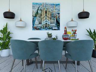 DISEÑOS 2018, ITED CONSTRUCCIONES ITED CONSTRUCCIONES Modern dining room