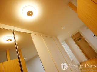암사동 한강포스파크 25py, Design Daroom 디자인다룸 Design Daroom 디자인다룸 Modern Corridor, Hallway and Staircase