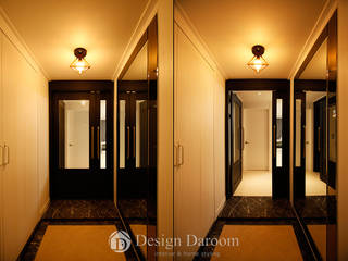 수유 두산위브 아파트 34py, Design Daroom 디자인다룸 Design Daroom 디자인다룸 Pasillos, vestíbulos y escaleras modernos