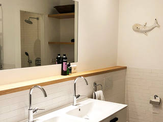 Badkamer Amsterdam, Puurbouwen Puurbouwen Modern style bathrooms