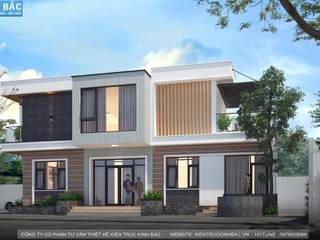 Biệt thự 2 tầng với phong cách hiện đại đẹp, Việt Architect Group Việt Architect Group Villas