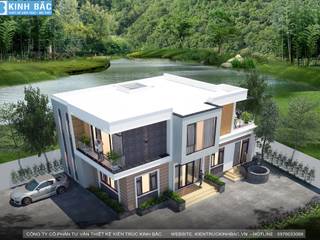 Biệt thự 2 tầng với phong cách hiện đại đẹp, Việt Architect Group Việt Architect Group Villa