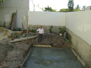 Construção e reformas de piscinas e artes plásticas, CHA CHA Piscinas de jardín